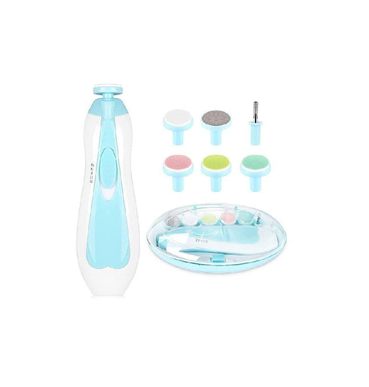 Baby Nail Clipper with 6 Grinding Head & LED Light(Oval).